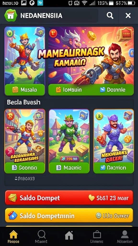 Tampilan antarmuka yang ramah pengguna.
