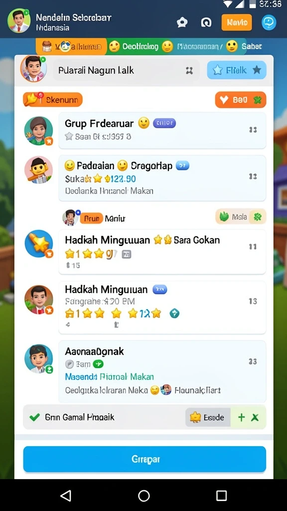 Tampilan antarmuka yang menarik dan mudah dinavigasi.