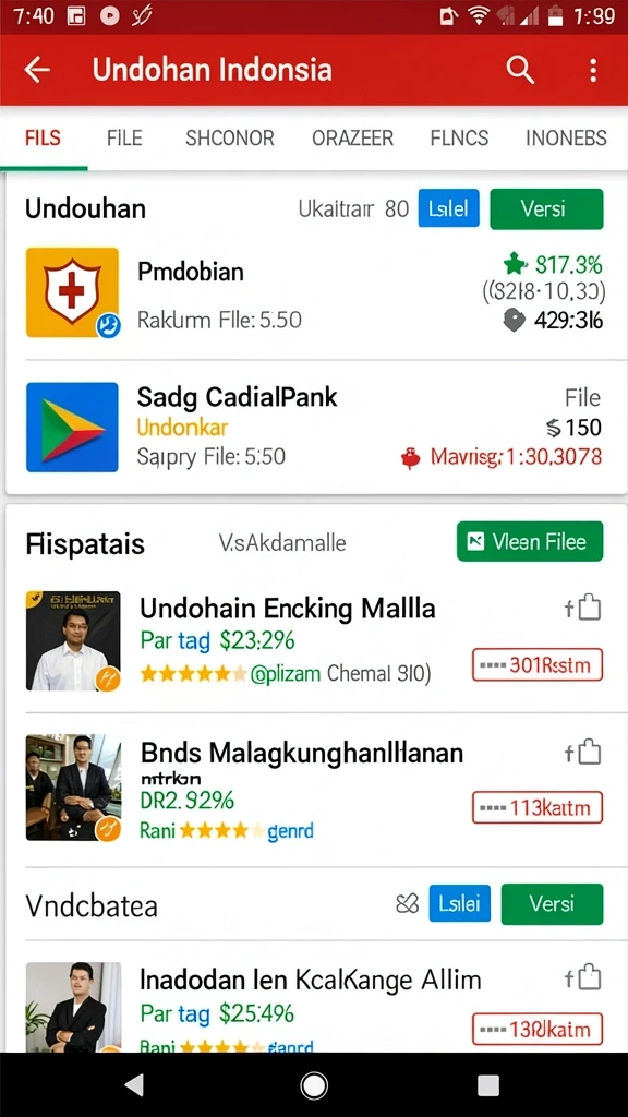 Tampilan antarmuka yang user-friendly dan intuitif.