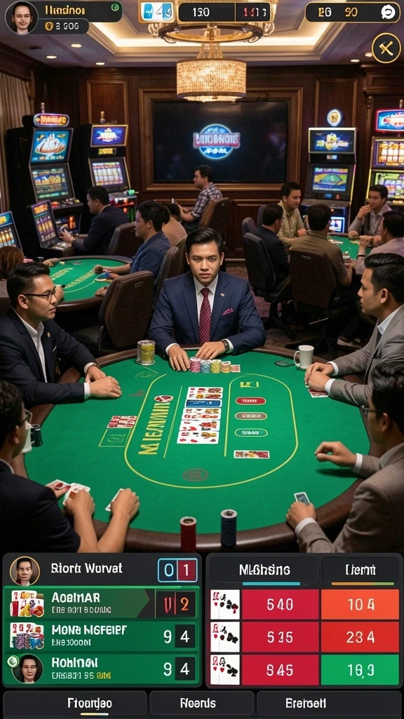 Fitur multiplayer yang mendebarkan dengan teman-teman.