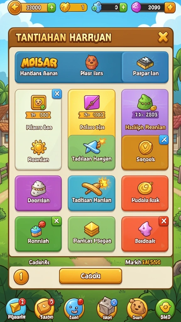 Grafis menawan yang membuat permainan lebih hidup.
