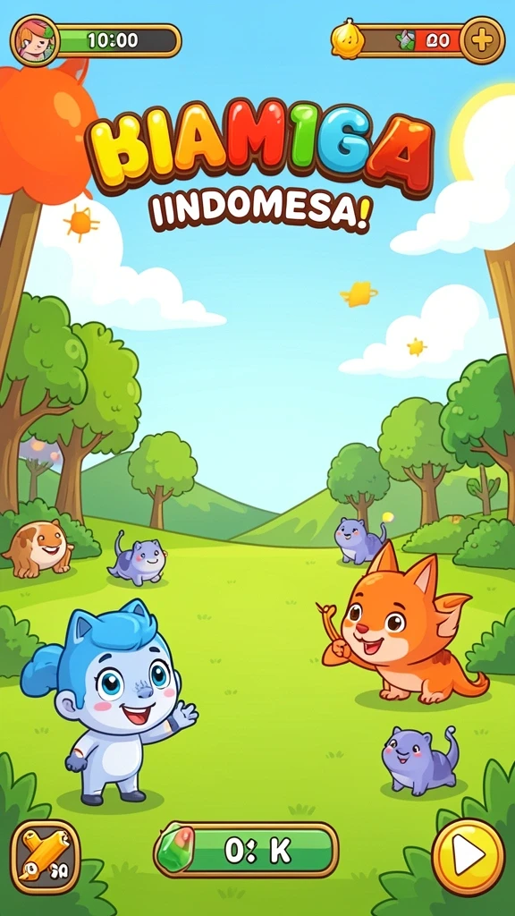 Tampilan antarmuka yang menarik dan user-friendly.
