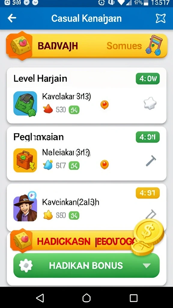Tampilan antarmuka yang menarik dan mudah digunakan.