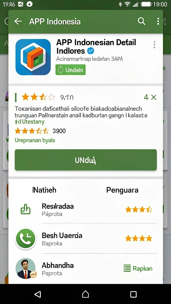 Tampilan antarmuka yang menarik dan mudah digunakan.