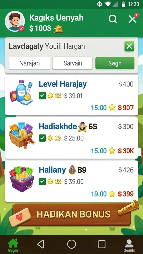 Fitur prediksi angka yang membantu pengguna.