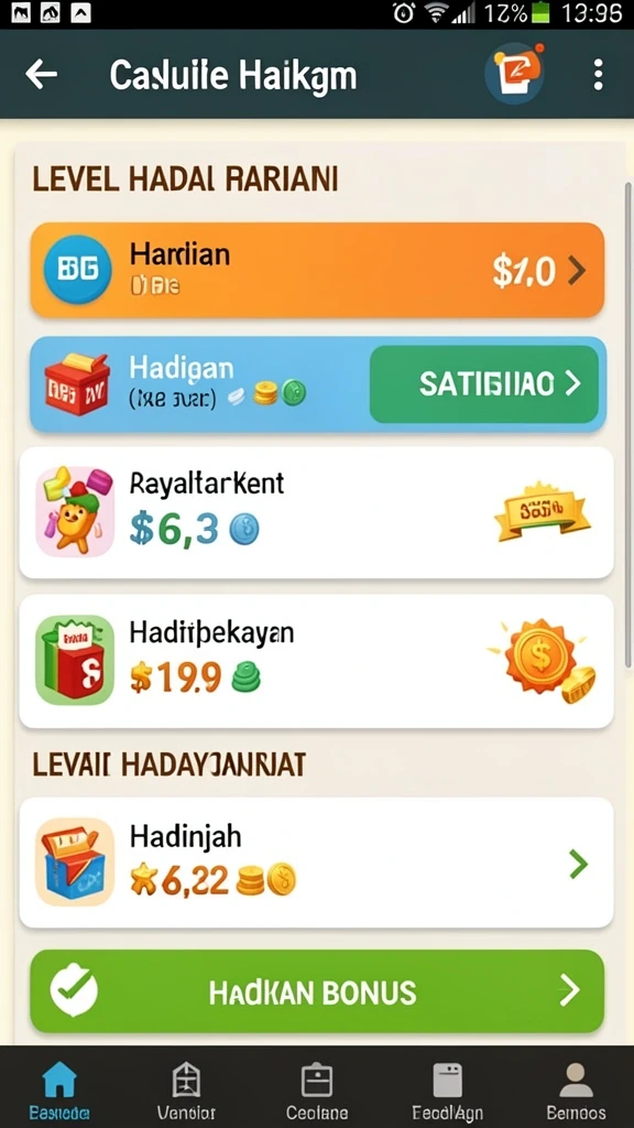 Bonus promosi yang menarik dan menguntungkan.