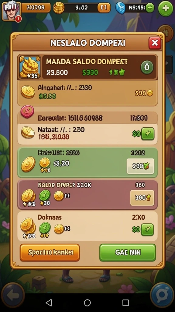 Tampilan utama DUNIA777 yang menarik dan intuitif.
