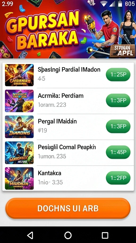 Tampilan antarmuka yang menarik dan mudah digunakan.
