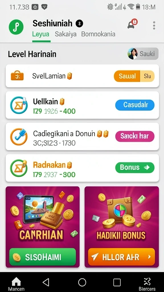 Mode tantangan yang menantang dan mengasyikkan.