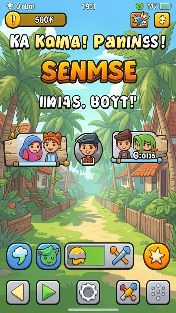 Mode multiplayer yang memungkinkan bermain bersama teman.