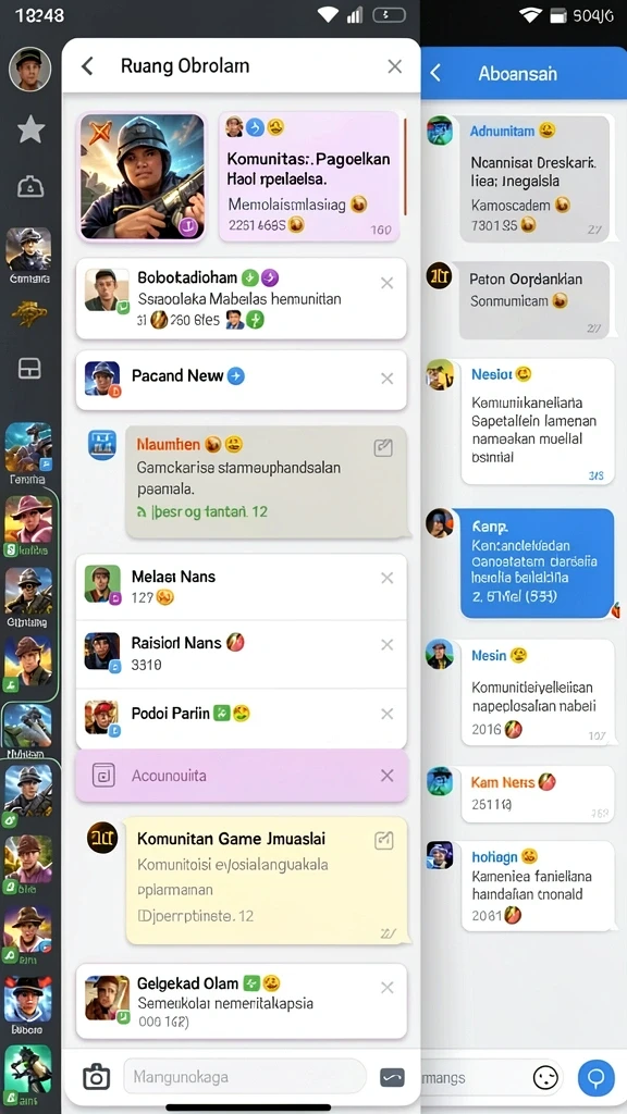 Karakter-karakter unik siap menemani petualangan.