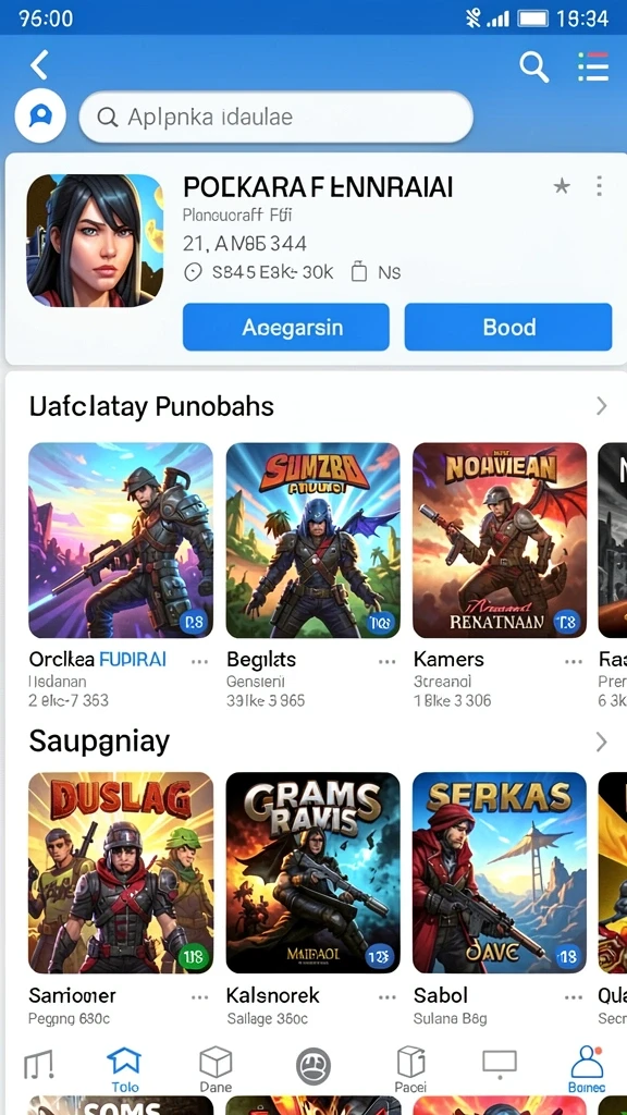 Beragam pilihan permainan menarik untuk semua pemain.