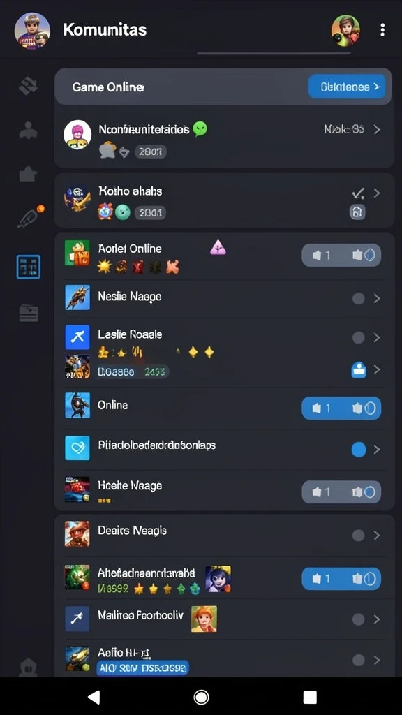 Screenshot menunjukkan tampilan antarmuka pengguna yang menarik.