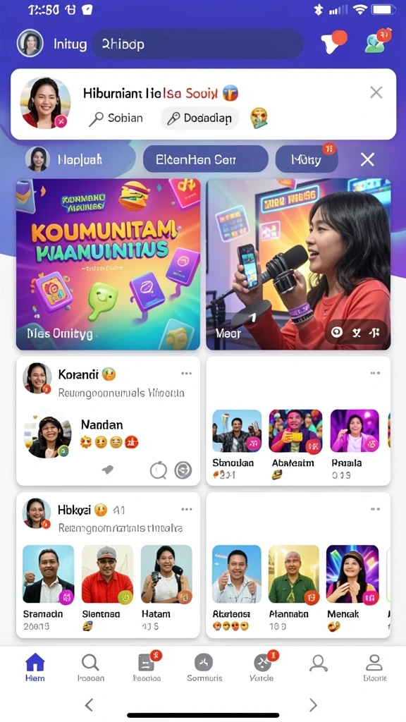 Tampilan utama aplikasi JKTPLUS yang menarik.