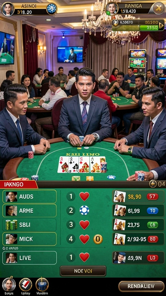 Level pertempuran yang menantang dan seru.
