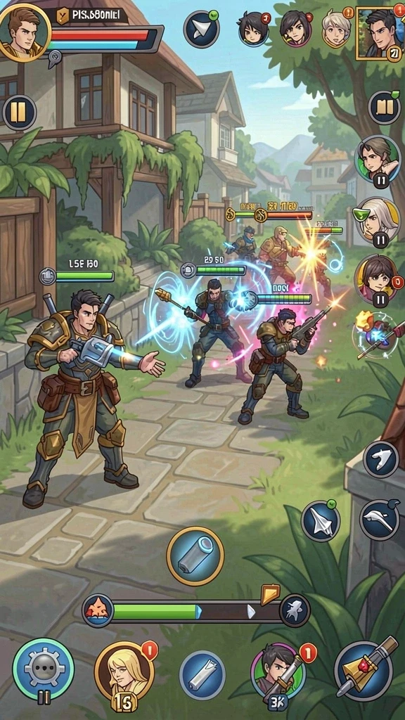 Screenshot sesi permainan yang menampilkan momen seru.