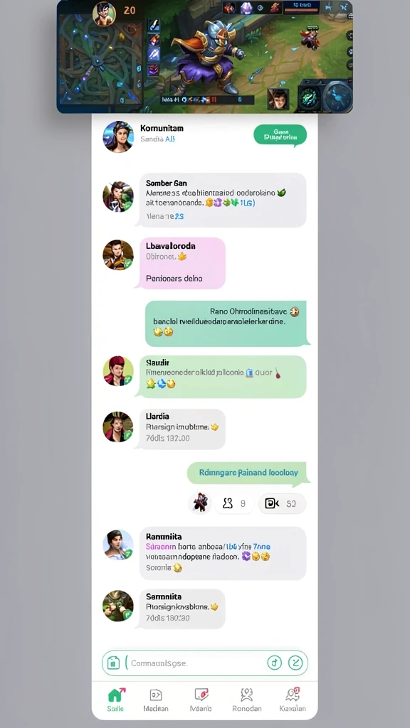 Karakter-karakter unik dengan kemampuan spesial.