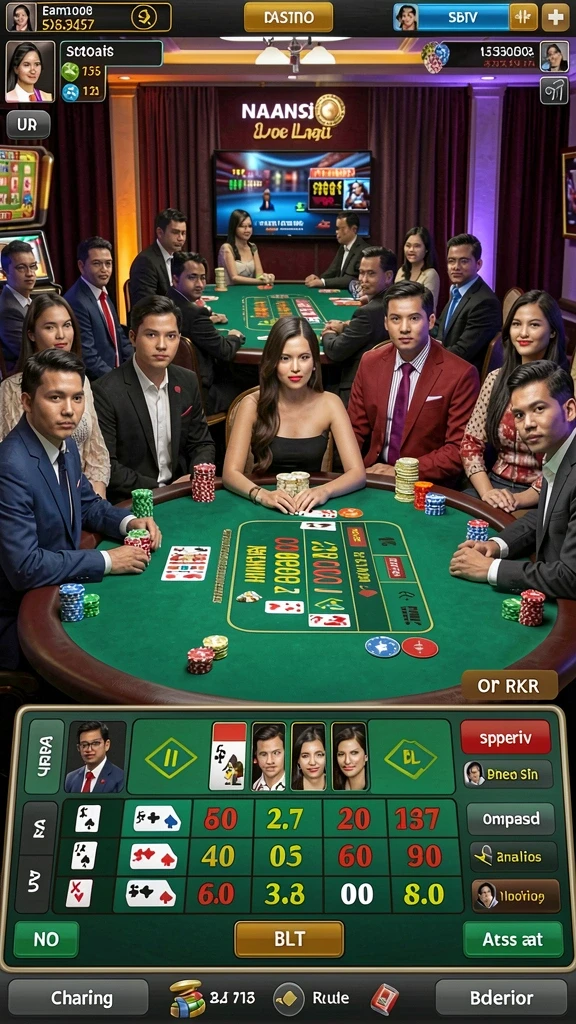 Screenshot menunjukkan fitur multiplayer yang menarik.