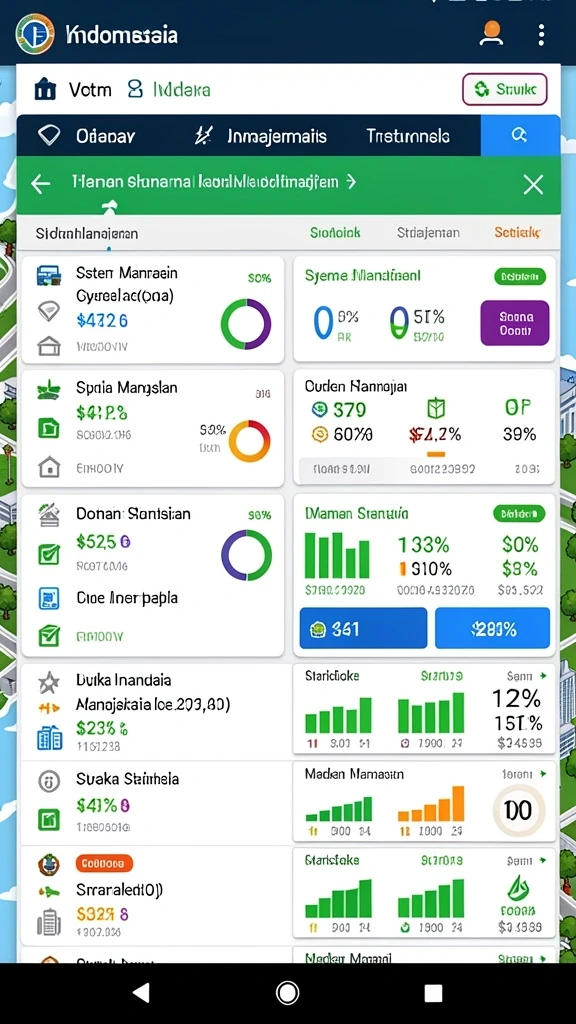 Tampilan utama KOSTOTO yang menarik dan user-friendly.