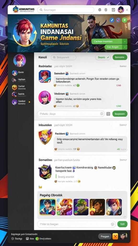 Screenshot menunjukkan hadiah menarik yang bisa didapatkan pemain.