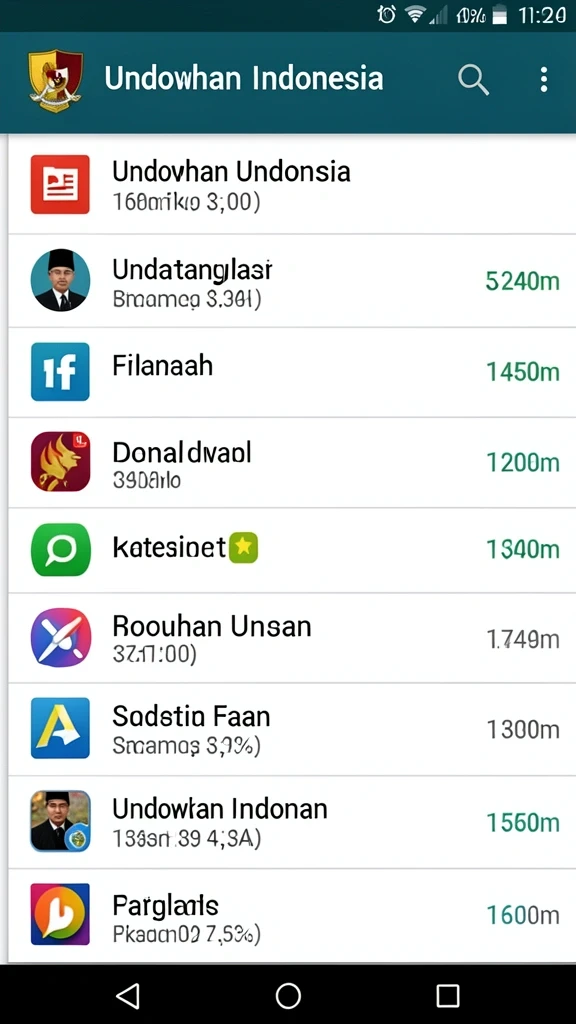 Tampilan antarmuka yang intuitif dan mudah digunakan.