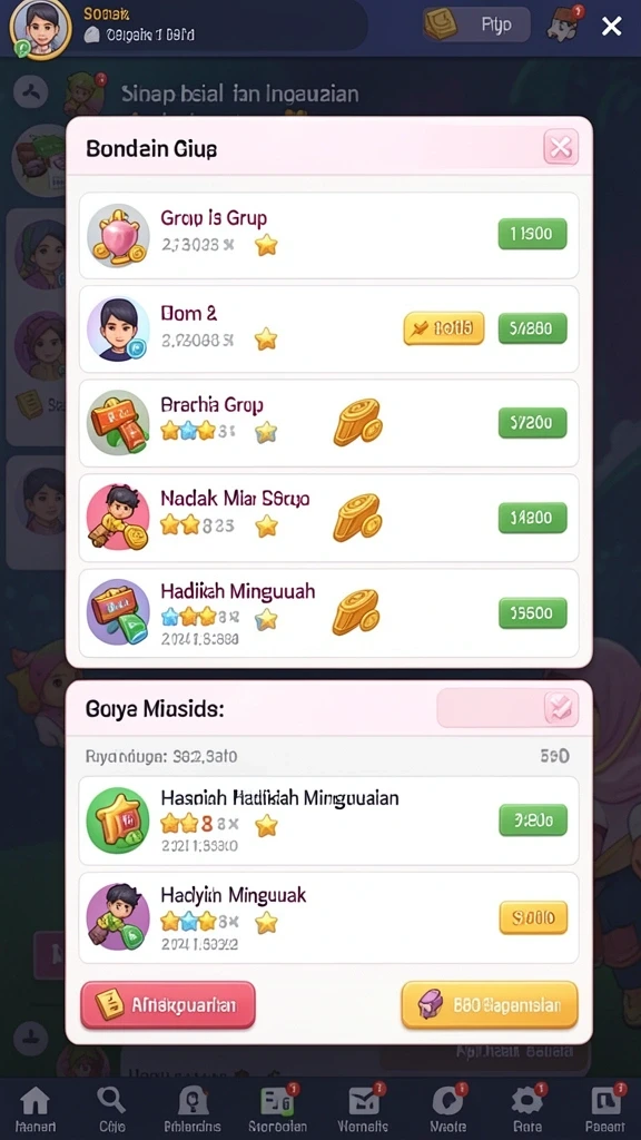 Mode multiplayer untuk bersaing dengan teman.