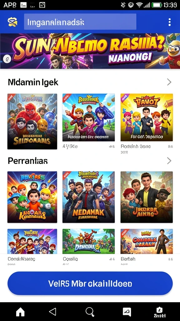 Tampilan antarmuka utama NABOB77 yang menarik.
