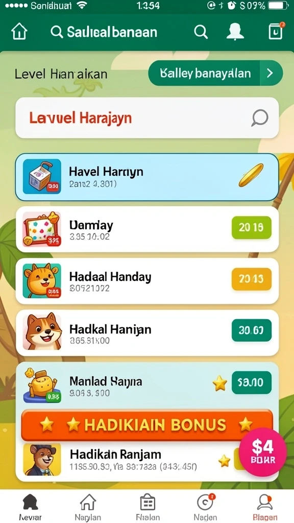 Ilustrasi karakter menarik dalam game NABOB77.