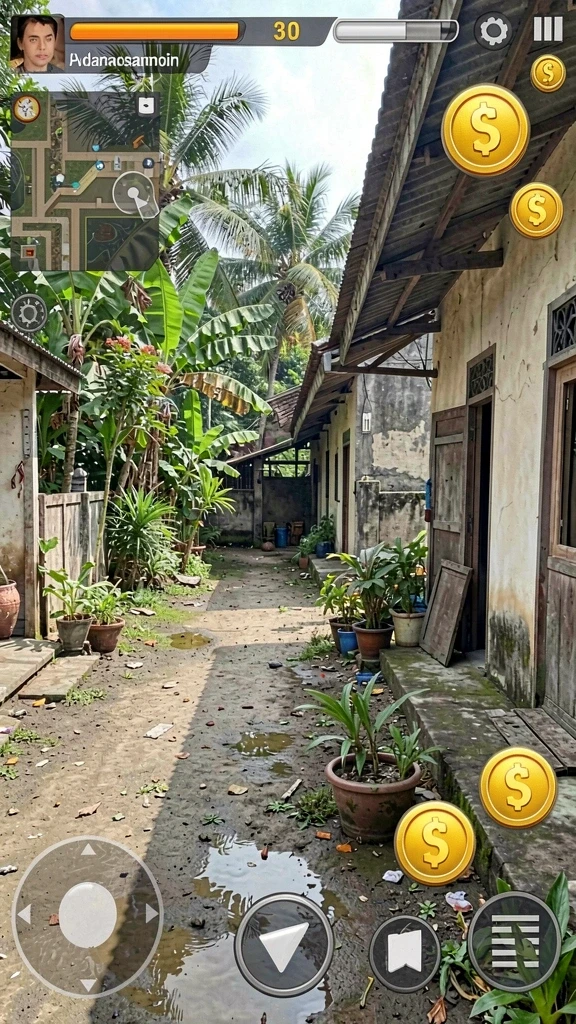 Karakter yang beragam dan menarik untuk dipilih.