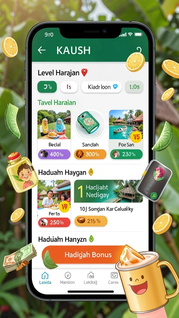 Beragam pilihan permainan judi yang seru.