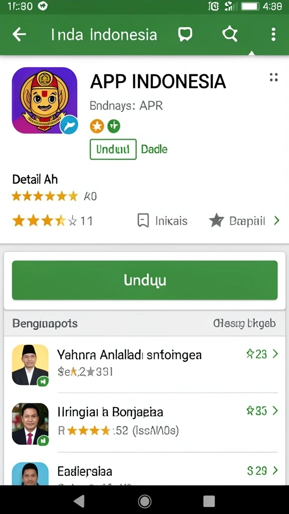 Tampilan antarmuka yang menarik dan user-friendly.
