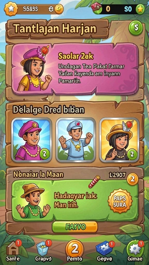 Level menantang dengan grafis yang memukau.