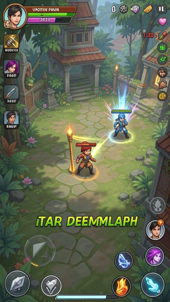 Tampilan antarmuka aplikasi yang menarik dan modern.