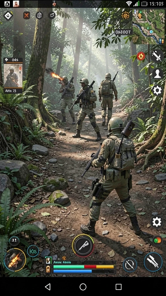 Fitur multiplayer yang memungkinkan bermain bersama teman.