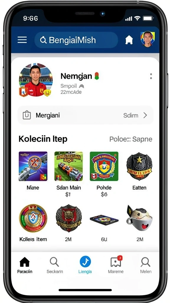 Tangkapan layar dari level pertama yang penuh warna.