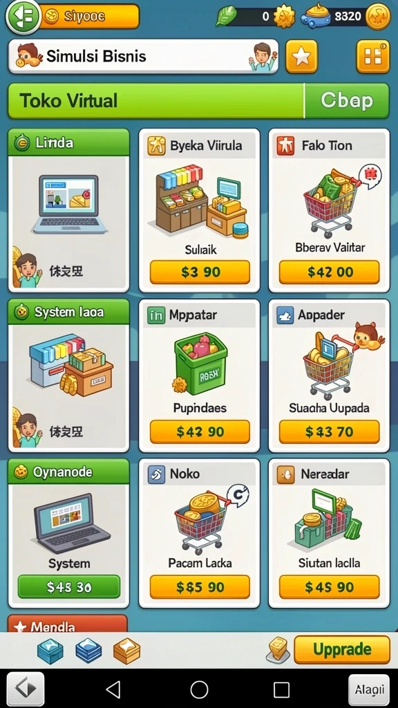 Screenshot menampilkan penghargaan dan pencapaian yang dapat diraih pemain.