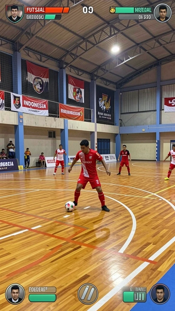Tampilan antarmuka yang menarik dan modern.