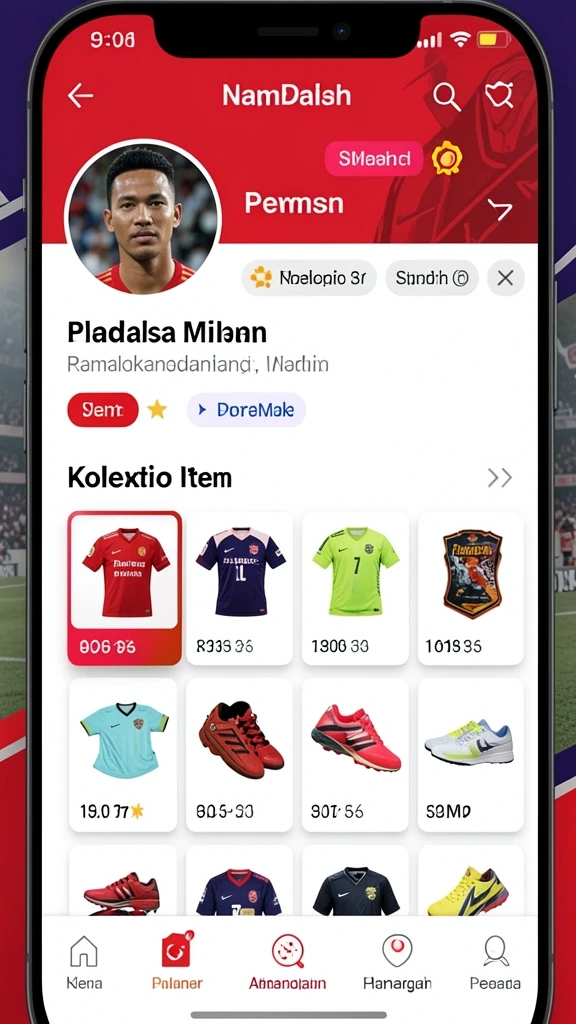 Leaderboard yang menunjukkan pemain terbaik di dalam game.